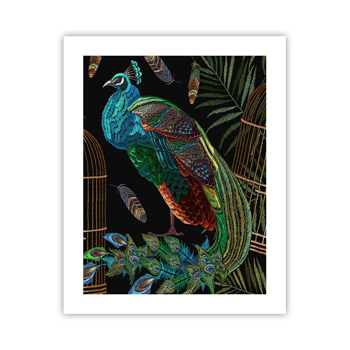 Poster - In Royal Robes - 40x50 cm