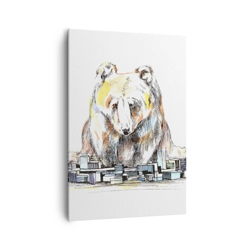 Canvas picture - How Can You Live like That? - 70x100 cm