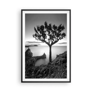 Poster in black frame - Quiet All Around - 61x91 cm