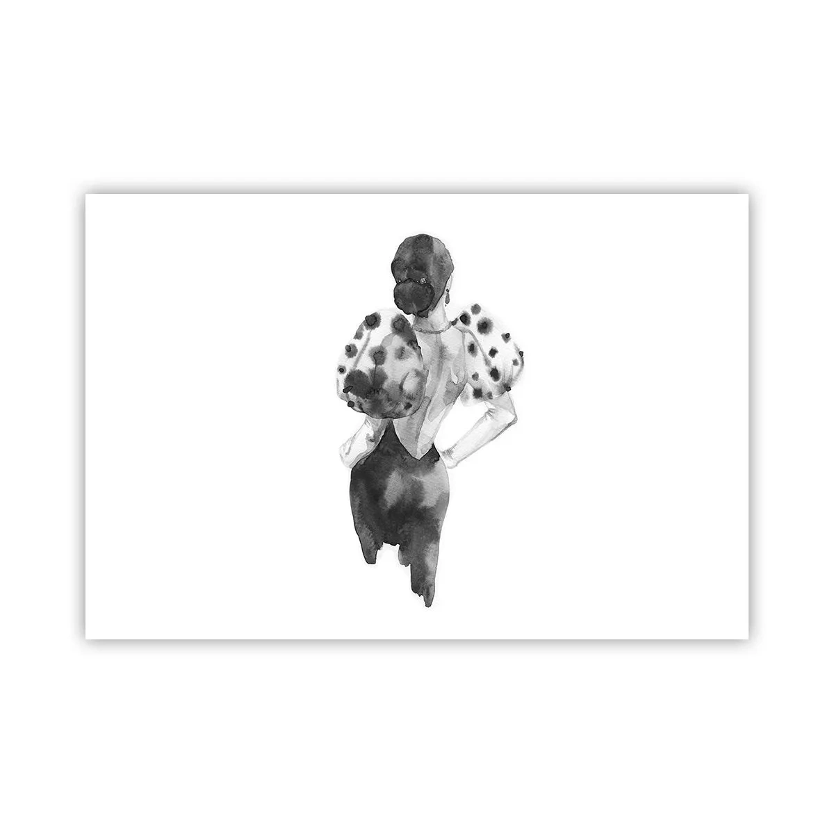 Poster - She Passed by - 91x61 cm