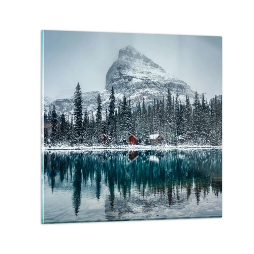 Glass picture - Canadian Retreat - 60x60 cm