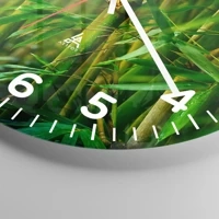 Clock face with numbers