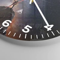 Clock face with numbers