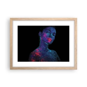 Poster in light oak frame - In Stardust - 40x30 cm