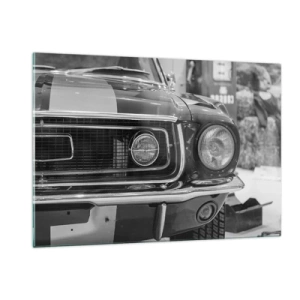 Glass picture - Rough Ride - 120x80 cm