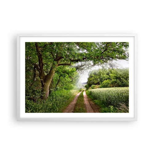 Poster in white frmae - Et in Arcadia Ego - 70x50 cm