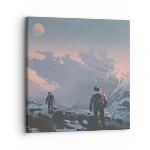 Canvas picture - Under an Unknown Star - 30x30 cm