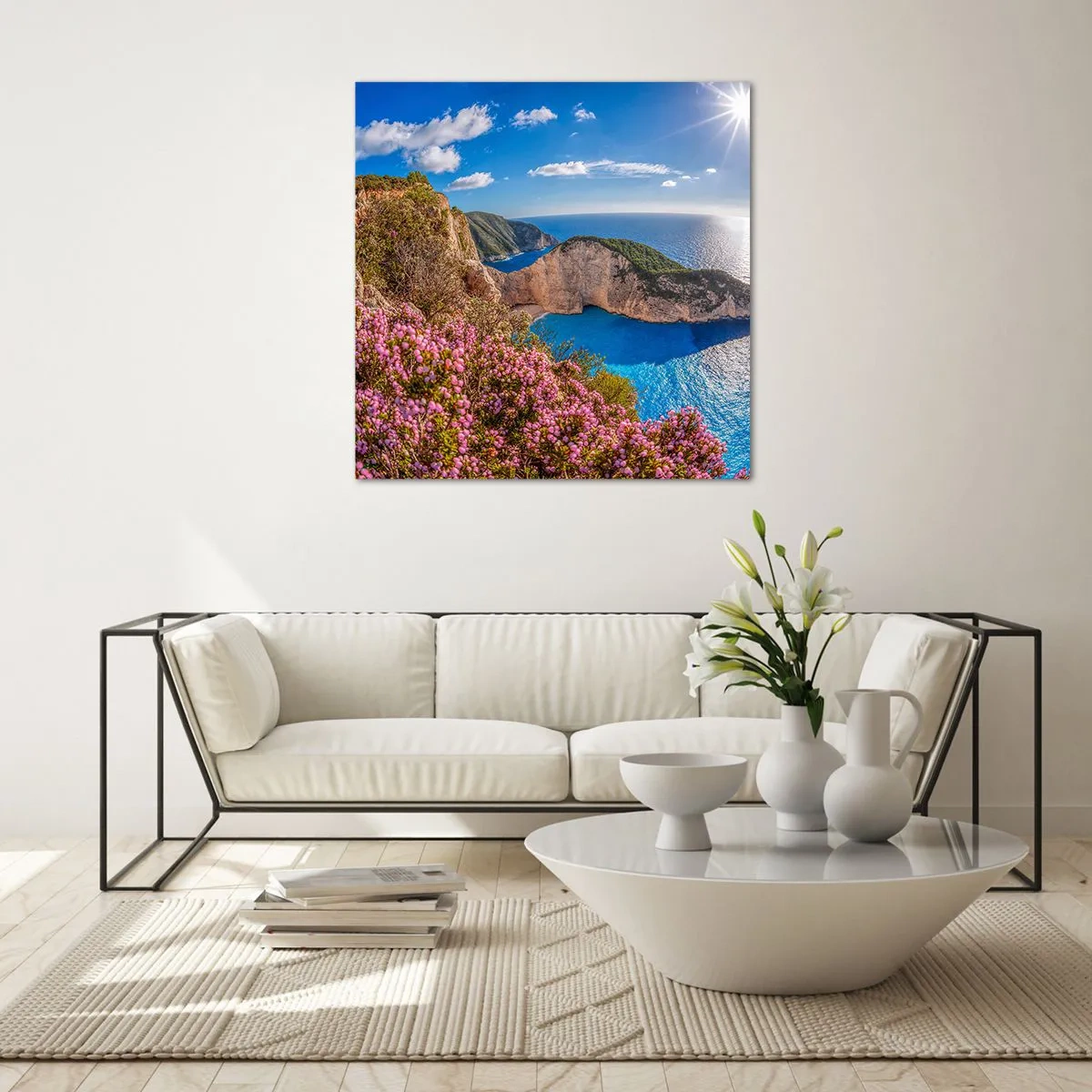 Glass picture - My Big Greek Wedding - 30x30 cm