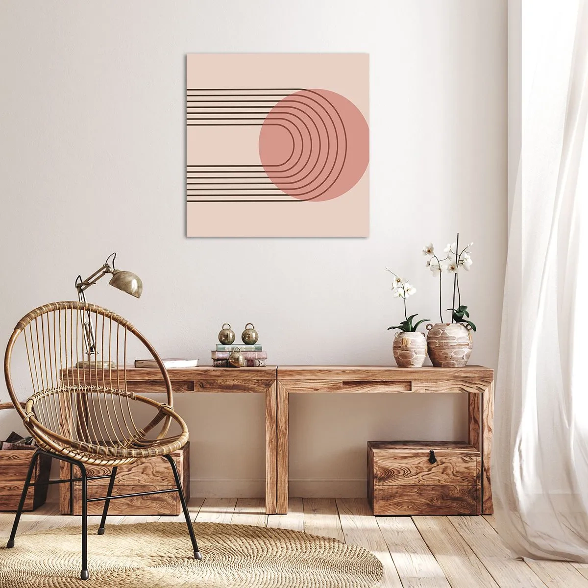 Canvas picture - Irresistible Attraction - 50x50 cm