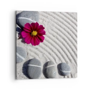 Canvas picture - Energy and Tranquillity of the Magic Circle of Nature - 70x70 cm