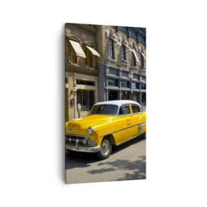 Canvas picture - Long Time Ago in America - 45x80 cm