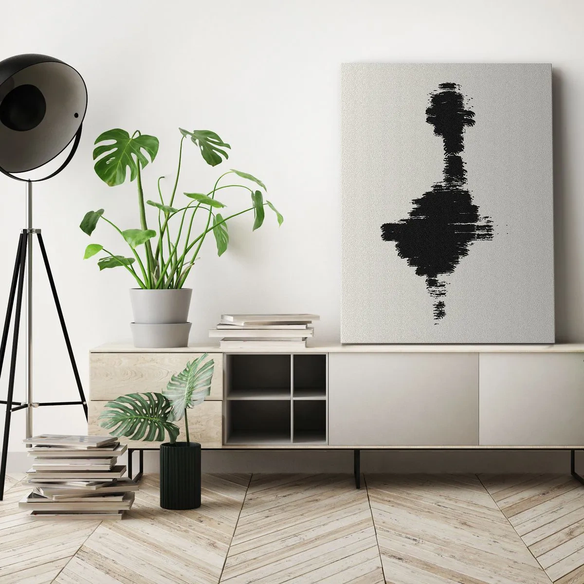 Canvas picture - Vibrations of Imagination - 65x120 cm