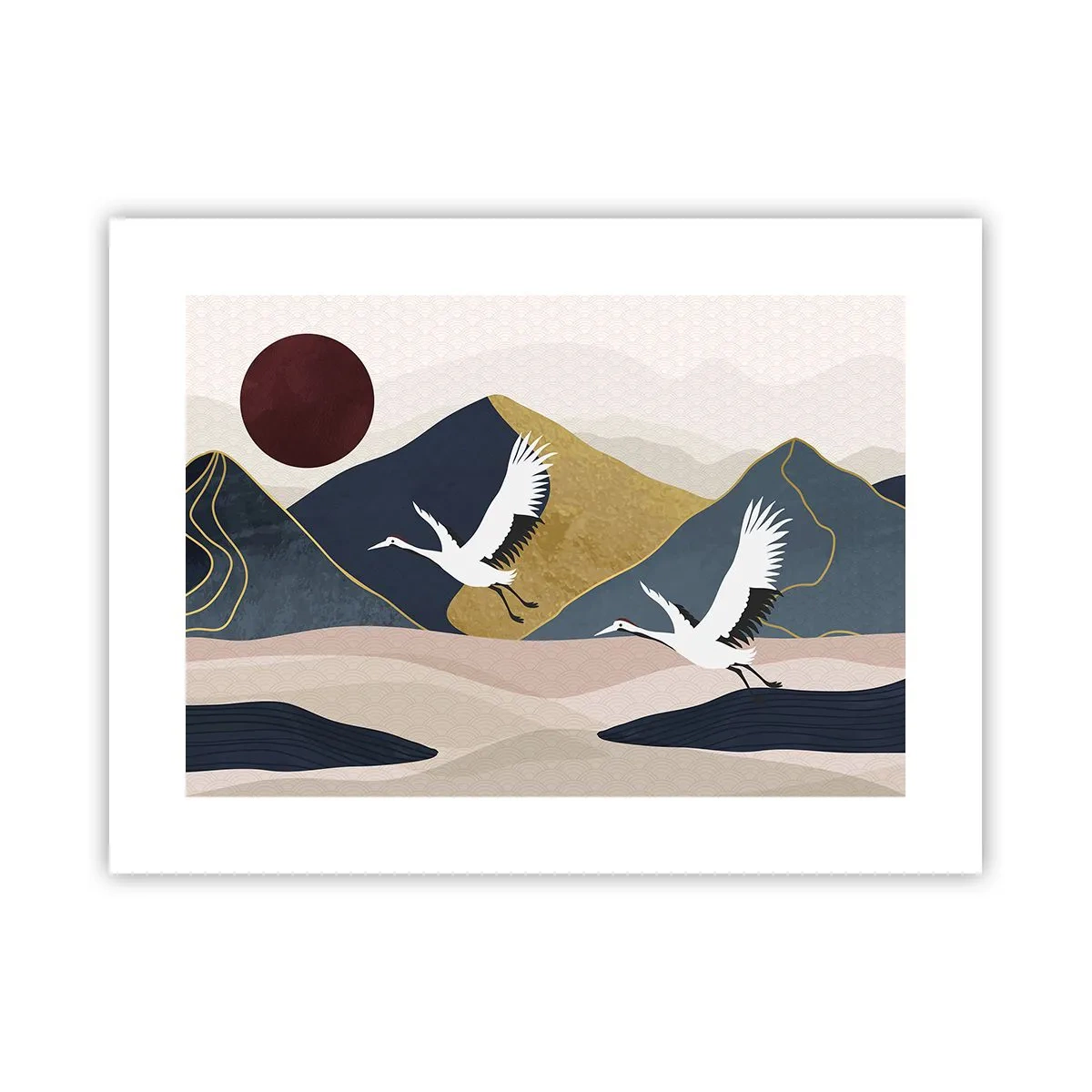 Poster - Another Day Has Flown By - 40x30 cm