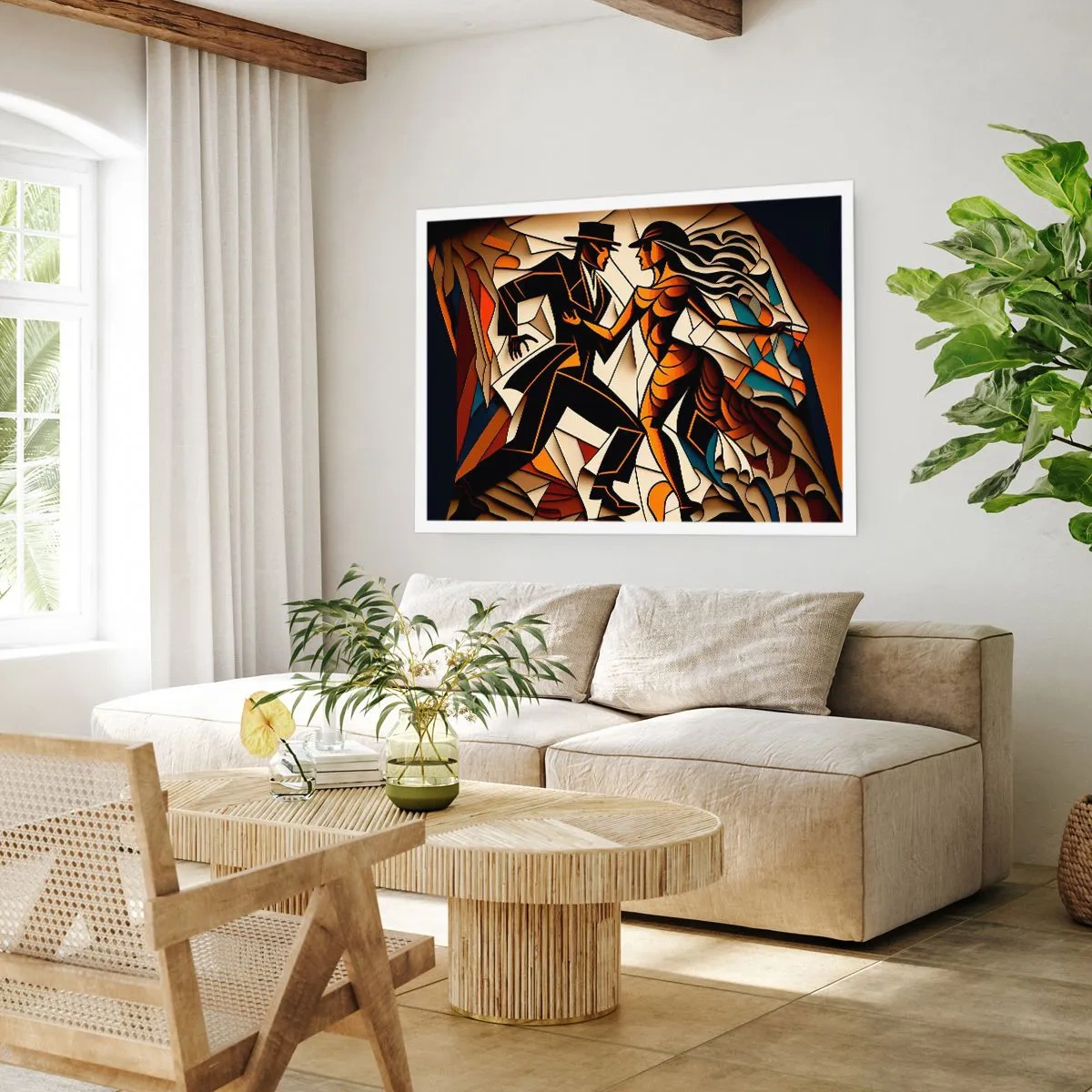 Poster - Dance of Passion - 50x40 cm