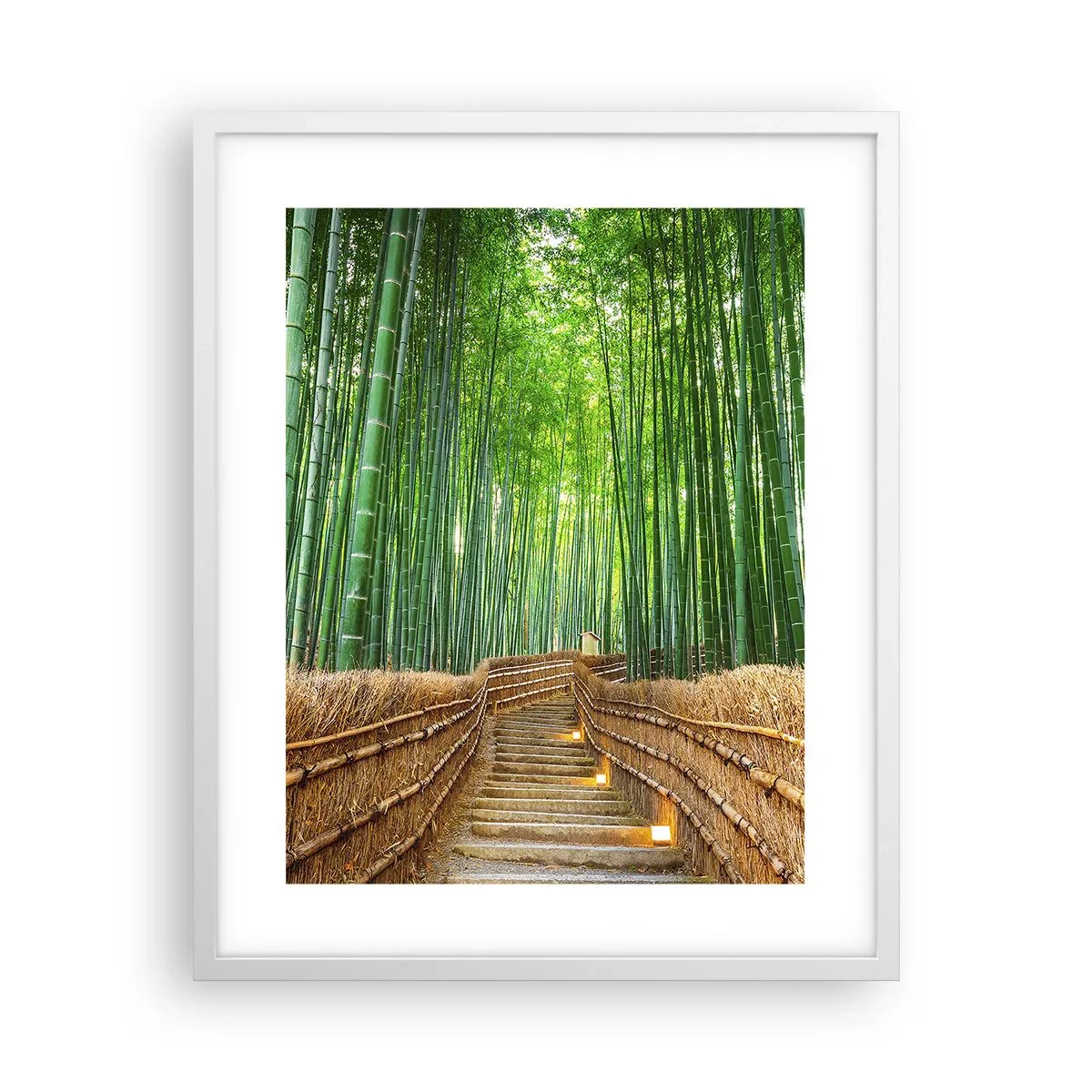 Poster in white frmae - Essence of Asian Nature - 40x50 cm