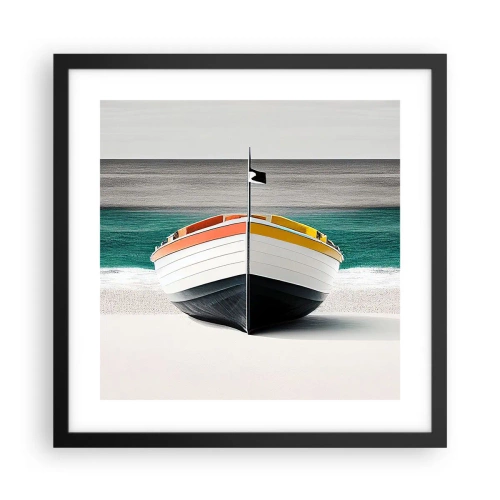 Poster in black frame - In Its Place - 40x40 cm