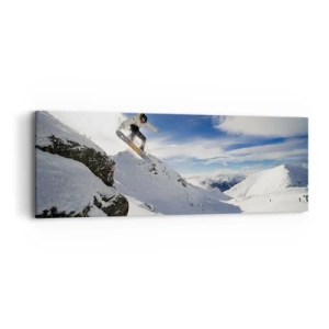 Canvas picture - Freedom without Borders - 90x30 cm