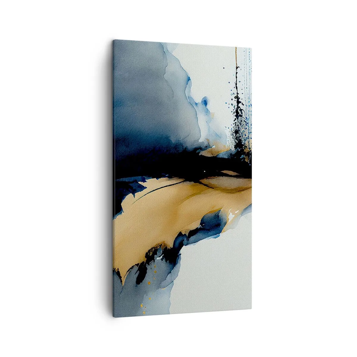 Canvas picture - Behind the Curtain - 45x80 cm