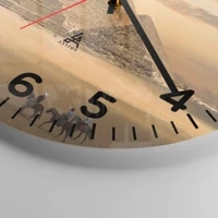 Clock face with numbers