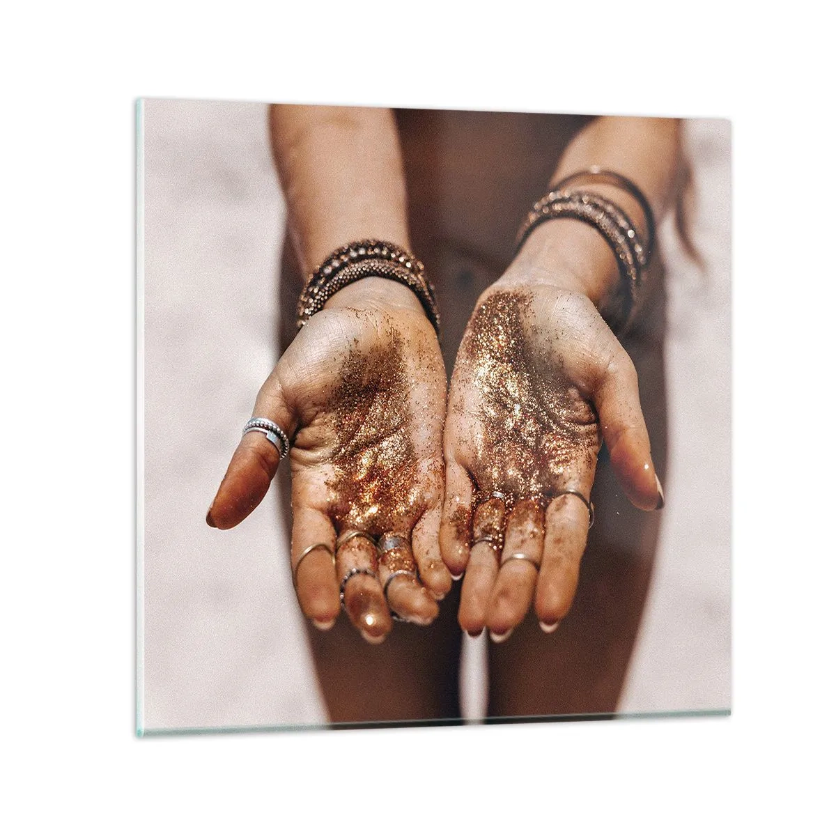 Glass picture - Gift for You - 70x70 cm