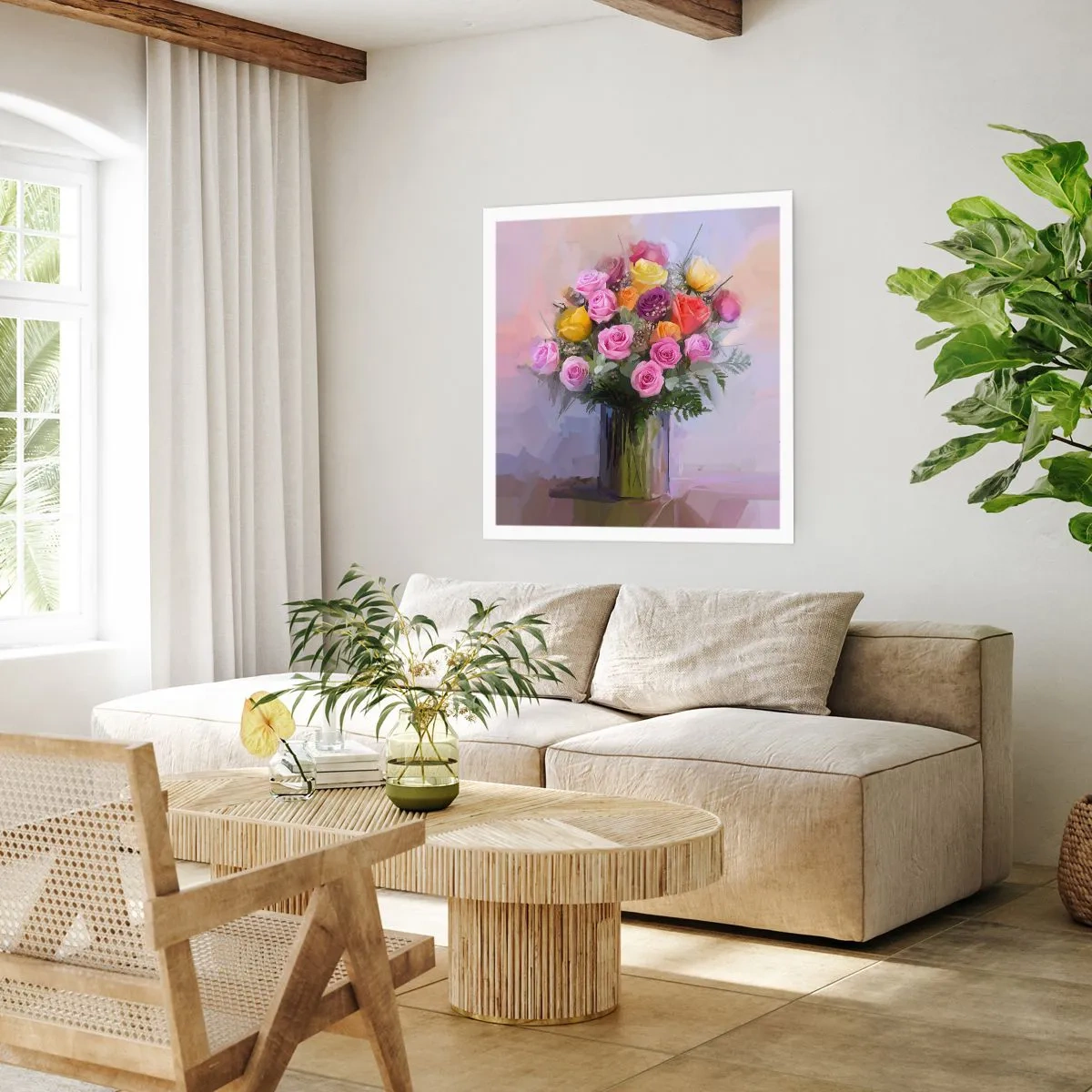 Poster - Retained Beauty - 50x50 cm