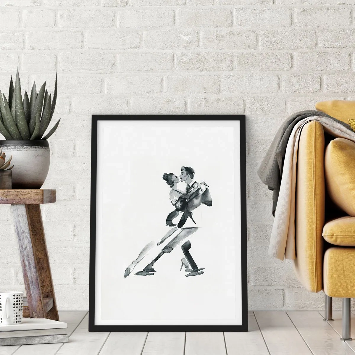 Poster in black frame - In One Rhythm - 61x91 cm