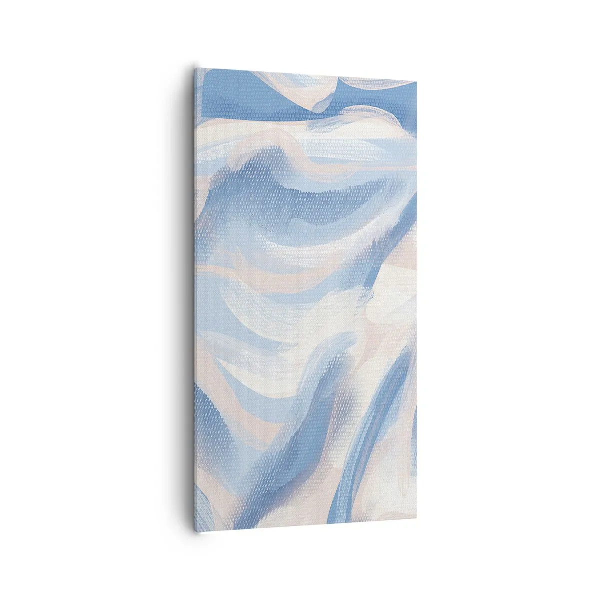 Canvas picture - Blue Waves - 65x120 cm
