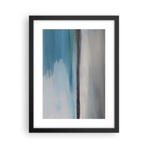 Poster in black frame - Horizontal Landscape - 30x40 cm