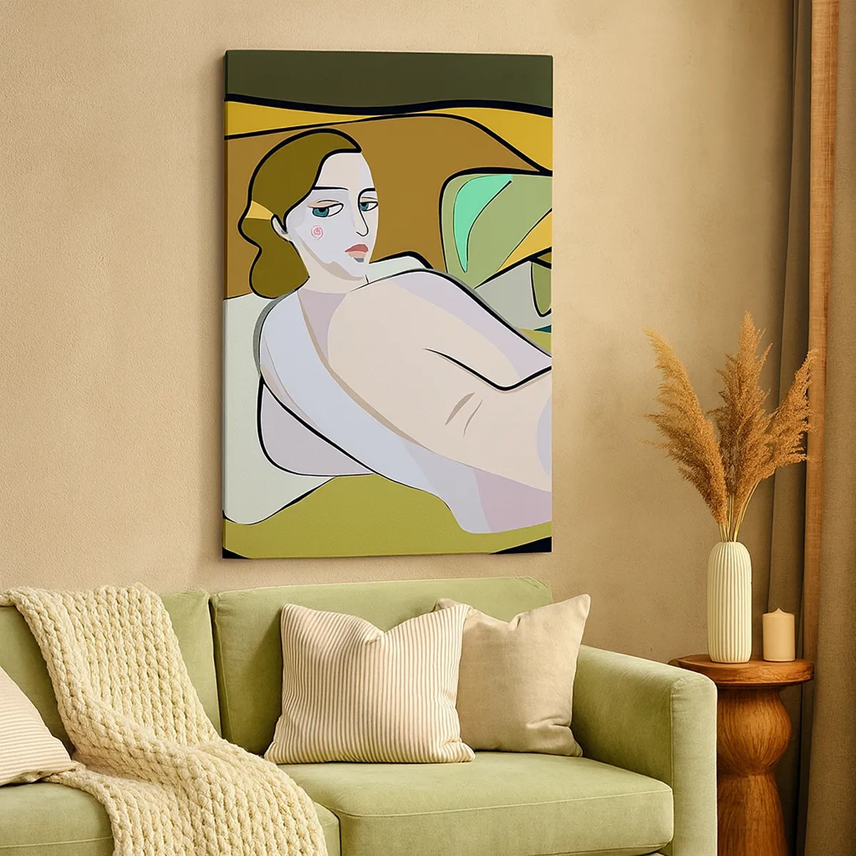 Canvas picture - Intimate Portrait - 50x70 cm