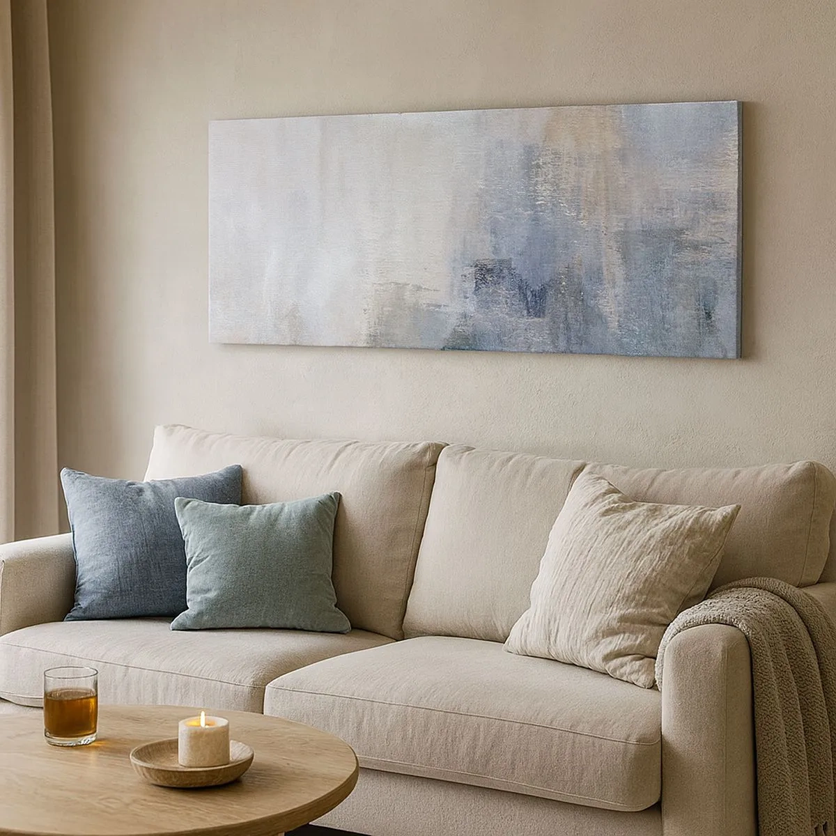 Canvas picture - Tones and Chords of Colours - 100x40 cm