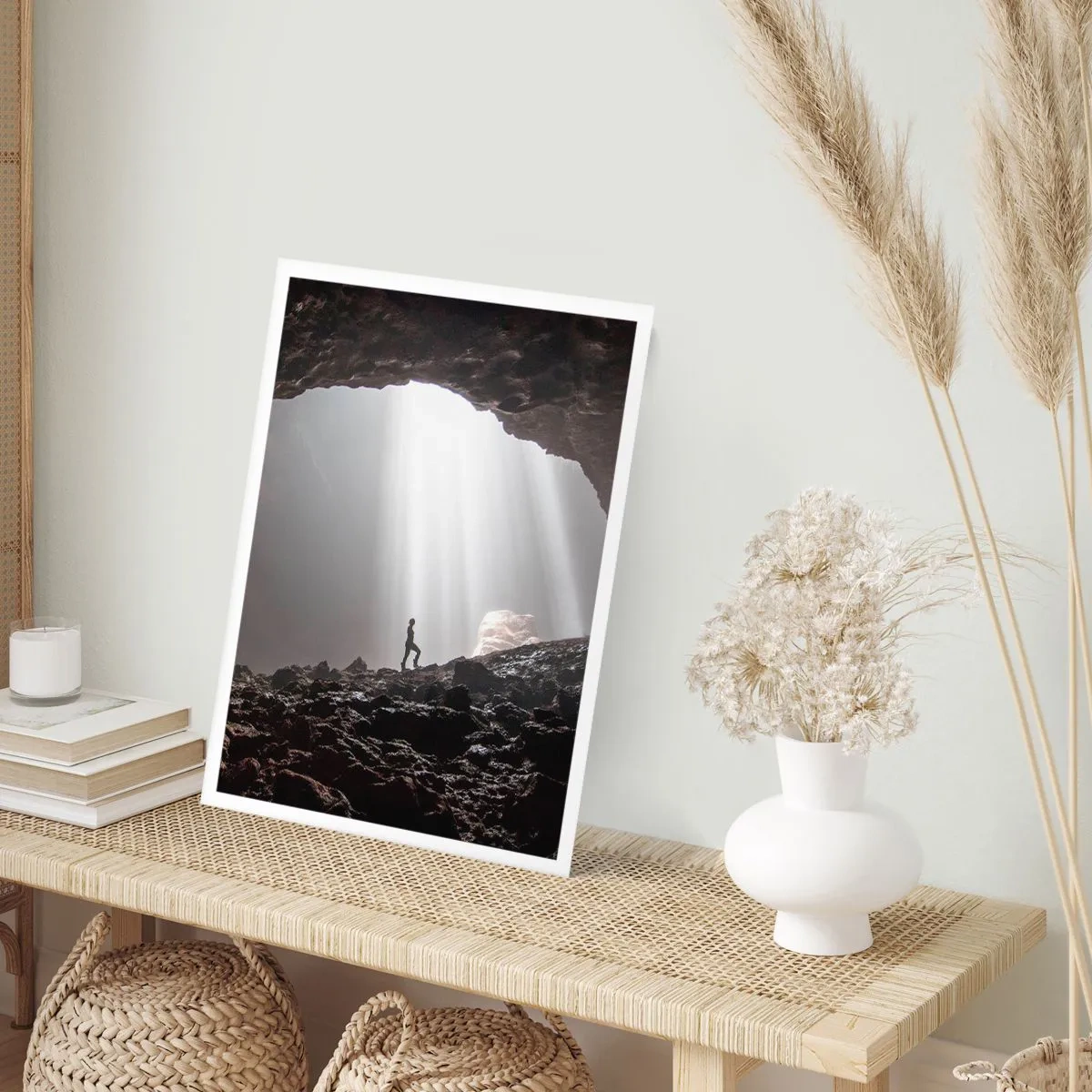 Poster - Luminous Grotto - 50x70 cm