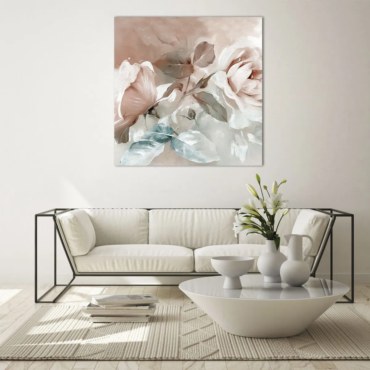 Glass picture - Spirit of Romaticism - 50x50 cm