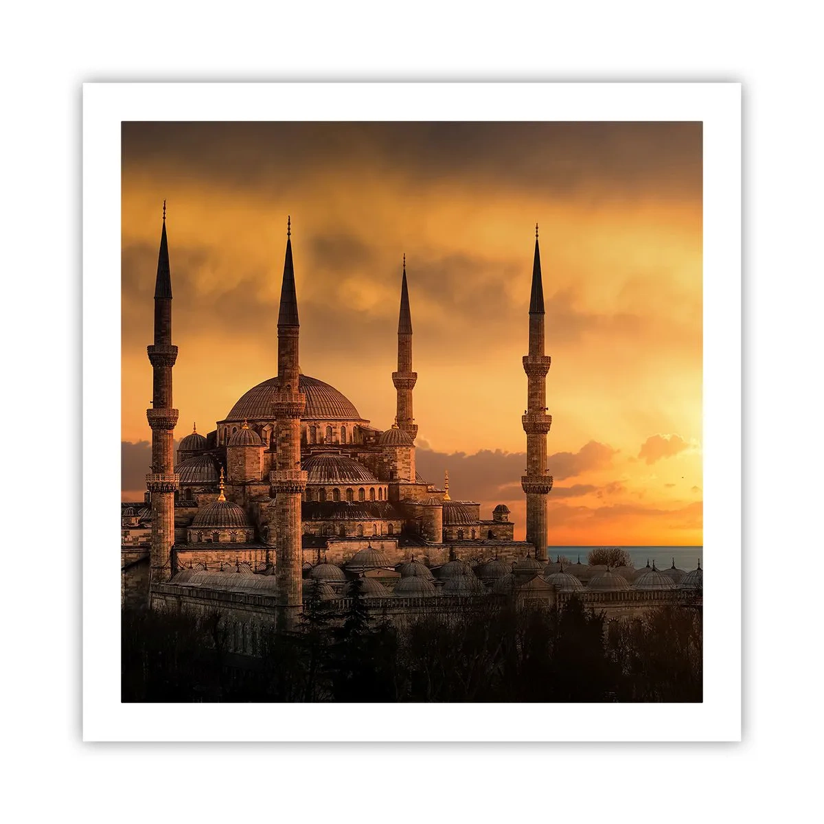 Poster - God Is Great - 60x60 cm