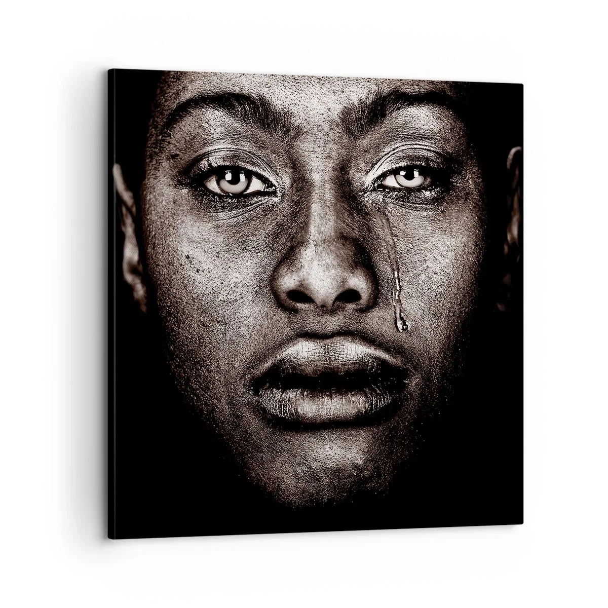 Canvas picture - One Tear - 60x60 cm