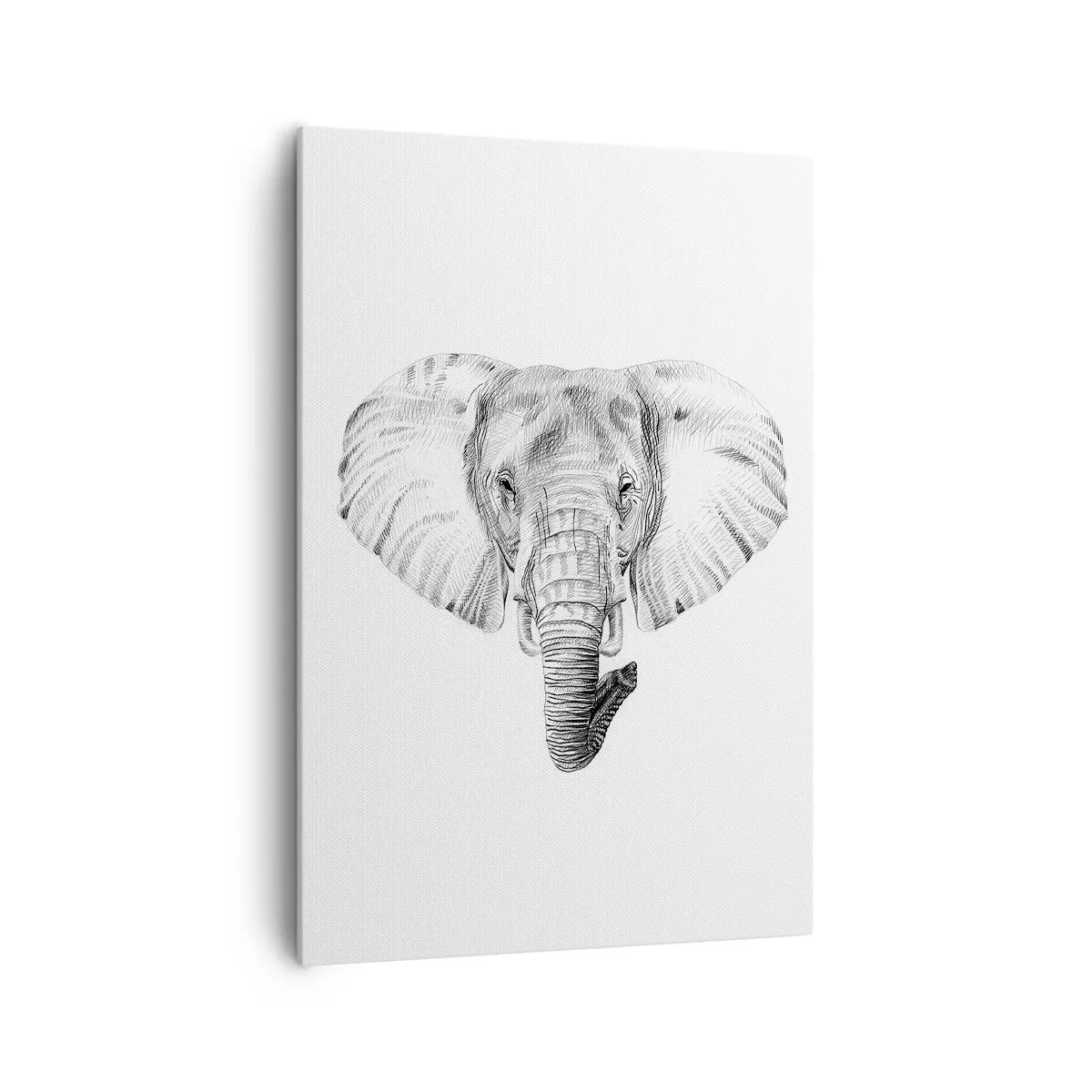 Canvas picture - There Once Was an Elephnat - 70x100 cm