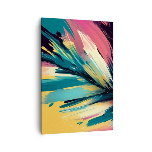 Canvas picture - Composition -Explosion of Joy - 70x100 cm