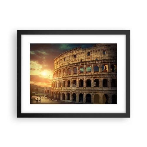 Poster in black frame - Colossal Impression - 40x30 cm