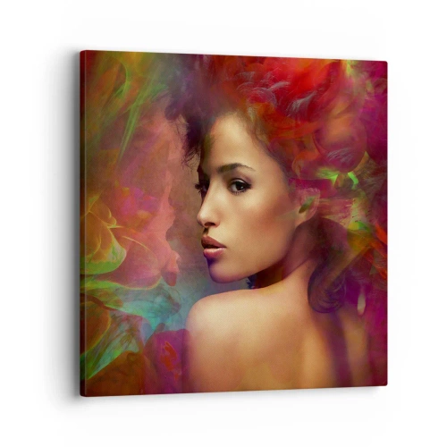Canvas picture - Prettier than Rainbow, Delicate Like a Fog - 40x40 cm