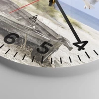 Clock face with numbers