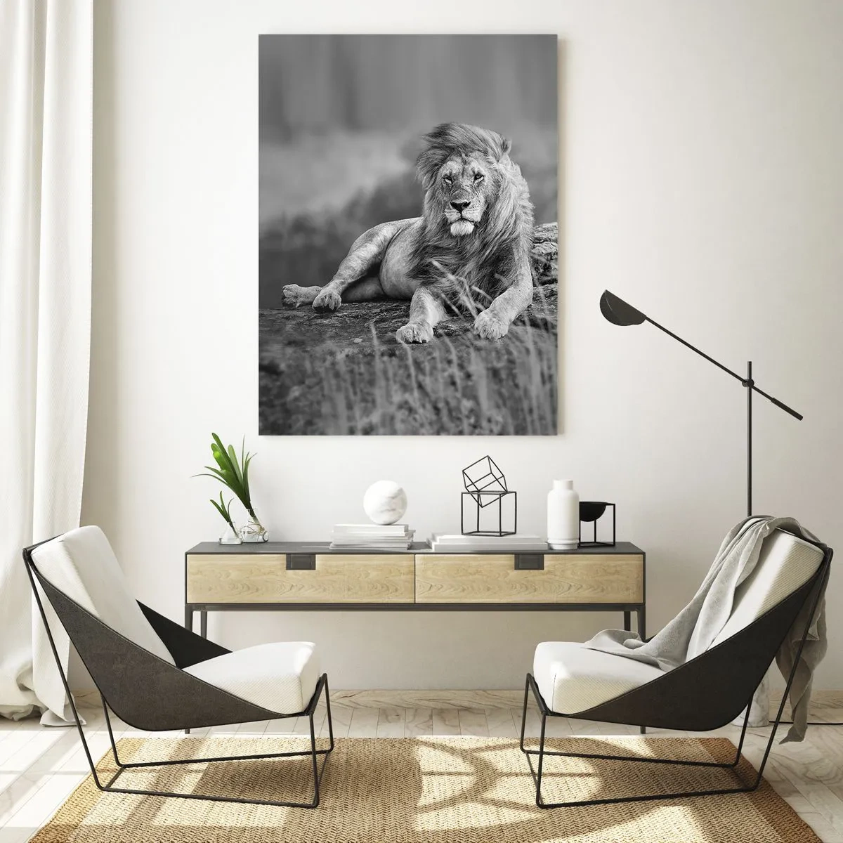 Glass picture - Royal Siesta - 70x100 cm