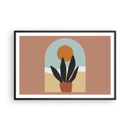 Poster in black frame - Small Joys - 91x61 cm