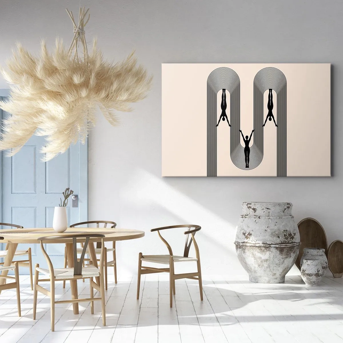 Canvas picture - Upside Down - 100x70 cm