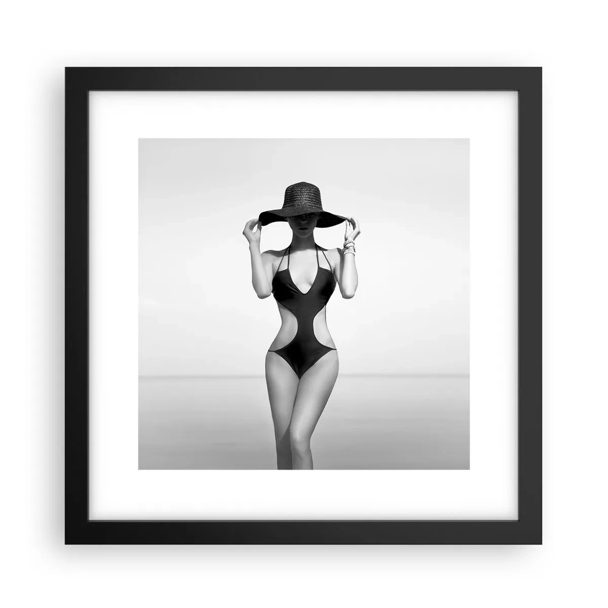 Poster in black frame - My Name Is: Elegance - 30x30 cm