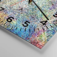 Clock face with numbers