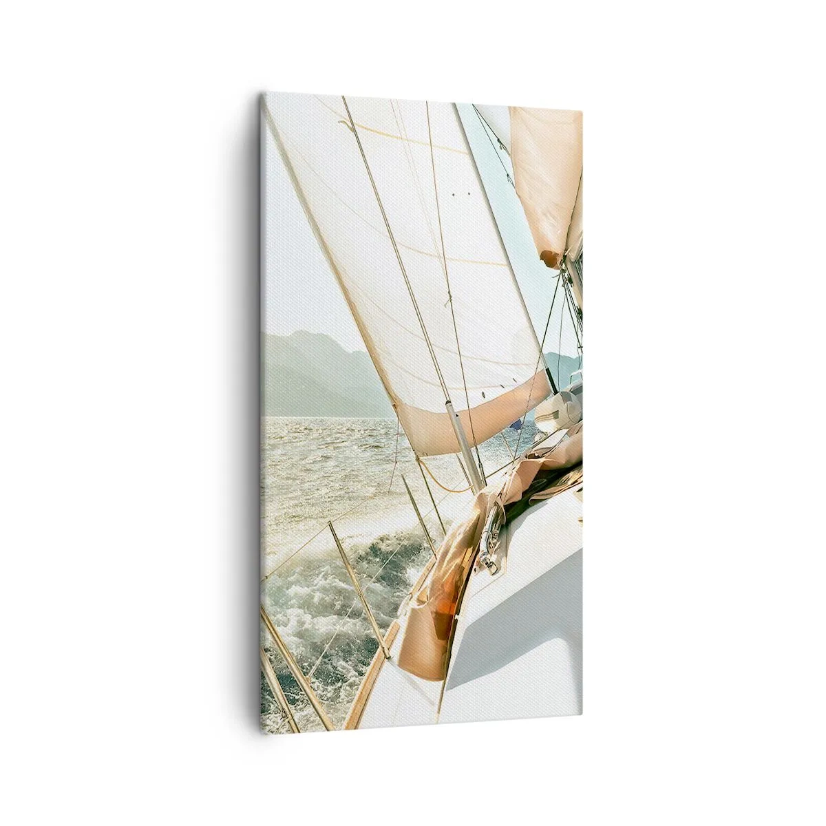 Canvas picture - Full Sail - 45x80 cm
