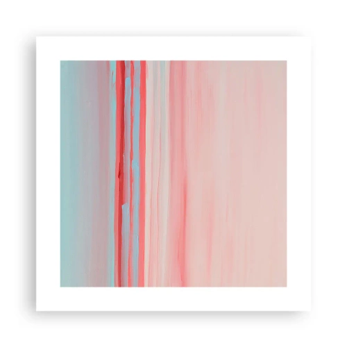 Poster - Abstract at Dawn - 40x40 cm