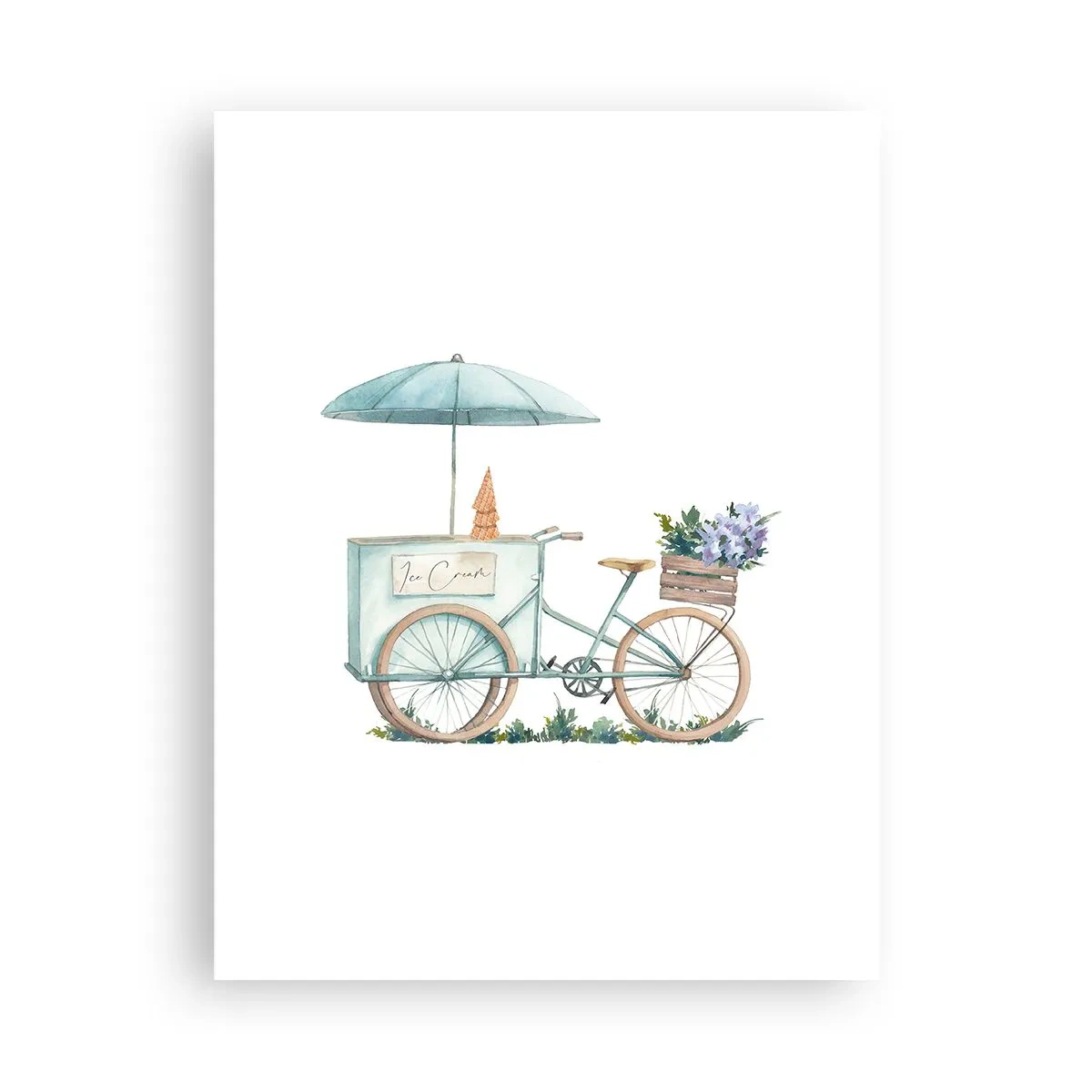 Poster - Sweet Memory of the Summer - 30x40 cm