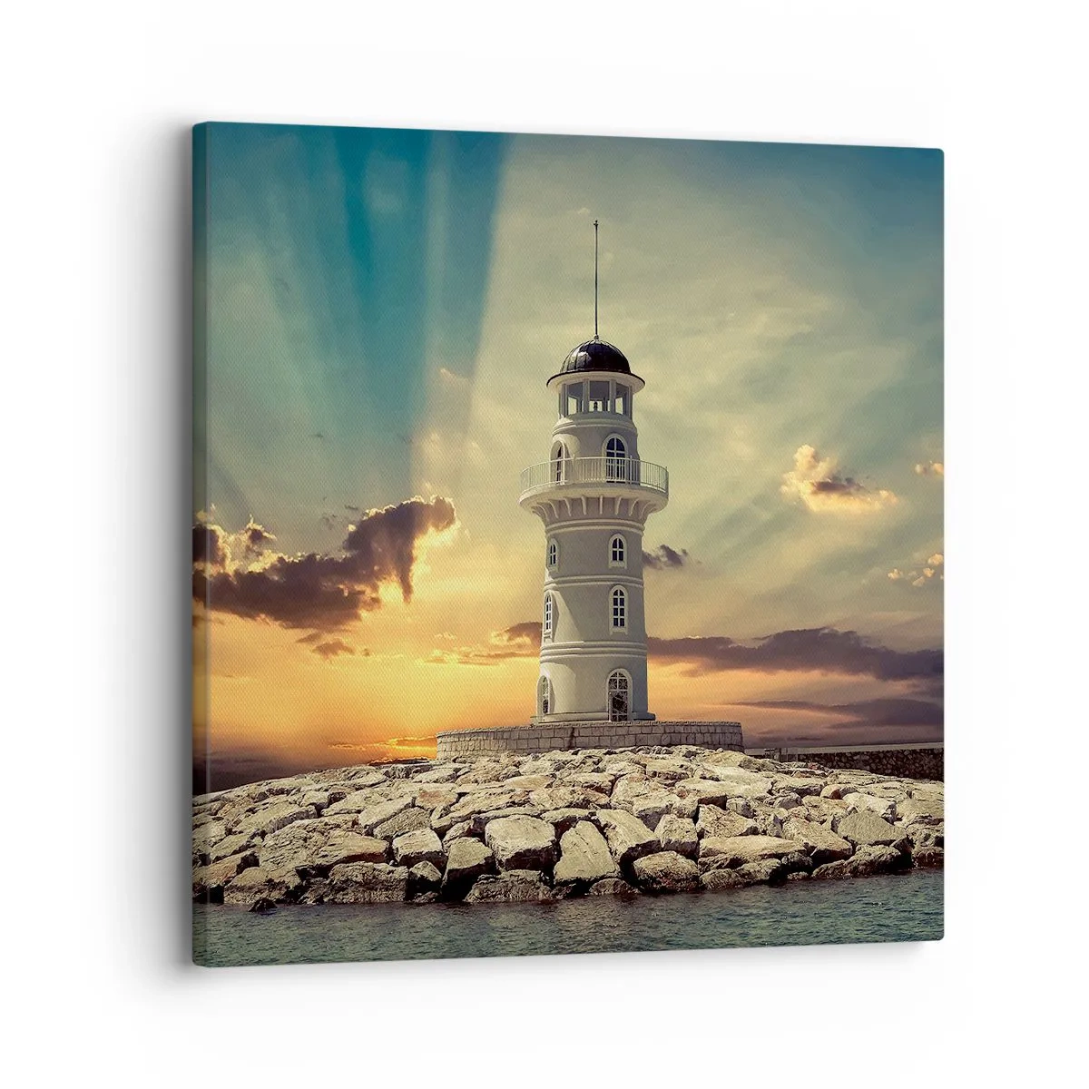 Canvas picture - Light, Hope, Beauty - 30x30 cm