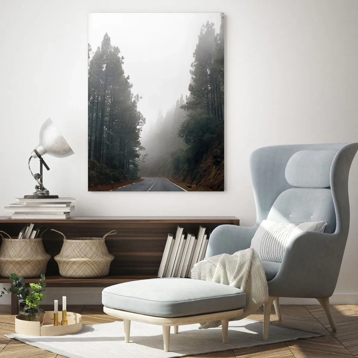 Glass picture - Tale of a Magic Forest - 70x100 cm