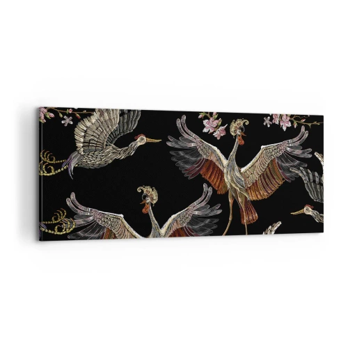 Canvas picture - Fairy Tale Bird - 100x40 cm